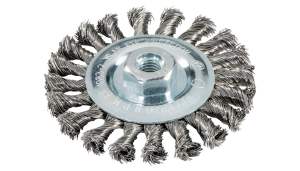 ŽIČNA ŠČETKA PLETENA INOX 115x0,5x10 mm (64407)