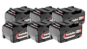 METABO SET BATERIJ 6x 5,2Ah Li-Power