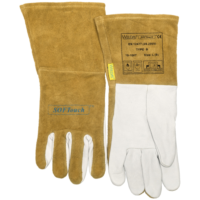 ROKAVICE TIG SOFTOUCH RUMENE slika