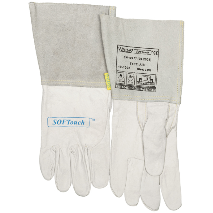 ROKAVICE TIG SOFTOUCH BELE slika