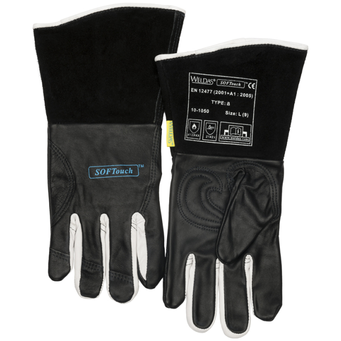 ROKAVICE TIG SOFTOUCH ČRNE slika