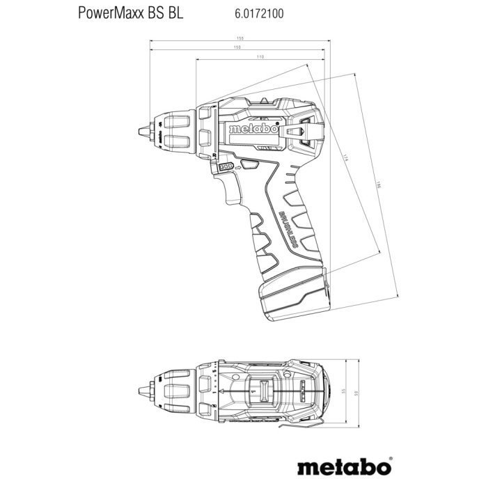 METABO POWERMAXX BS BL slika
